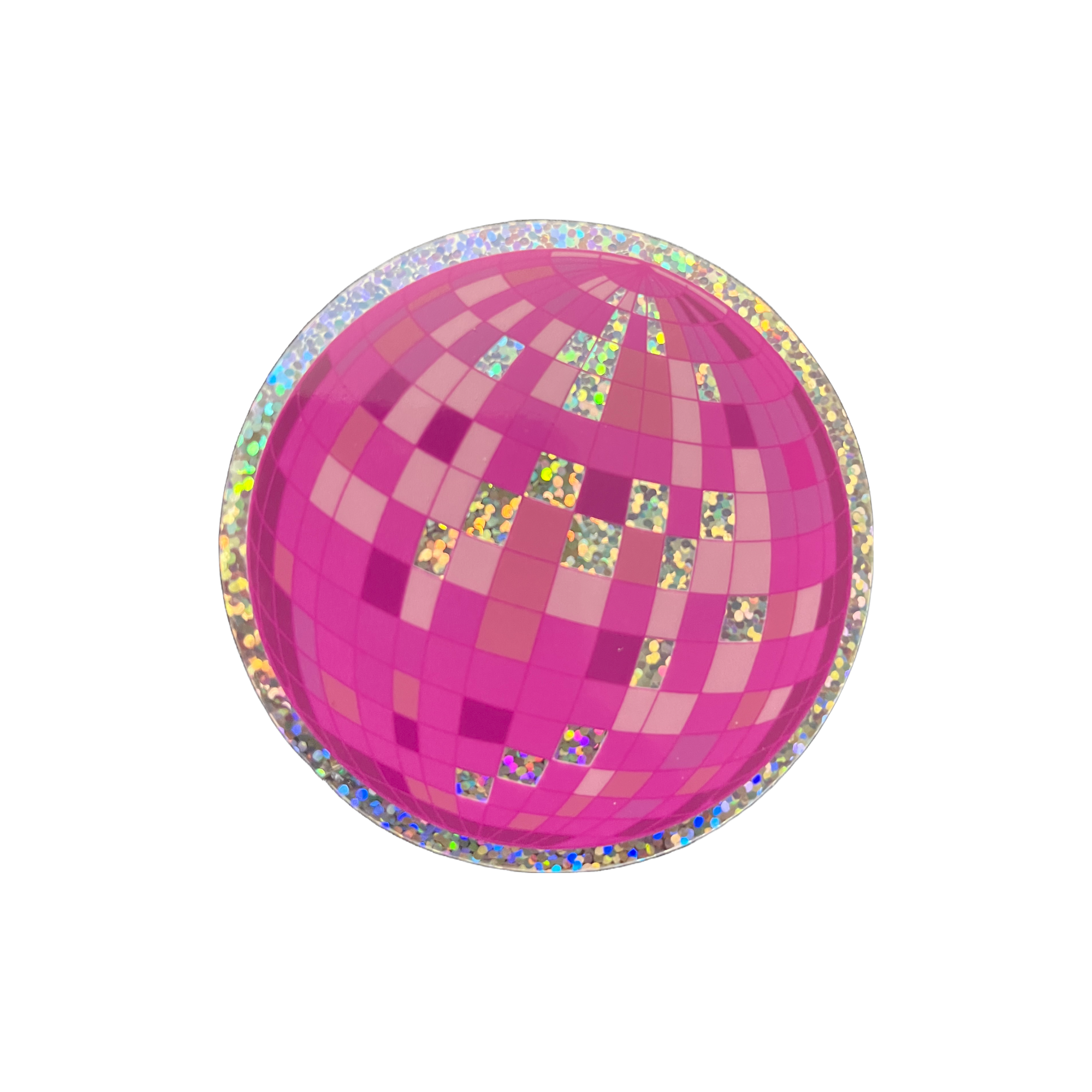 Glitter sticker of Disco ball DesignedbyAng