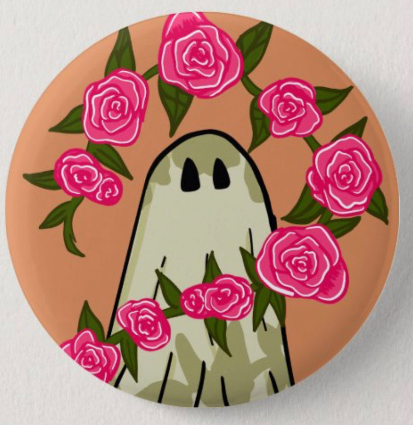 Ghostly Buddies Buttons