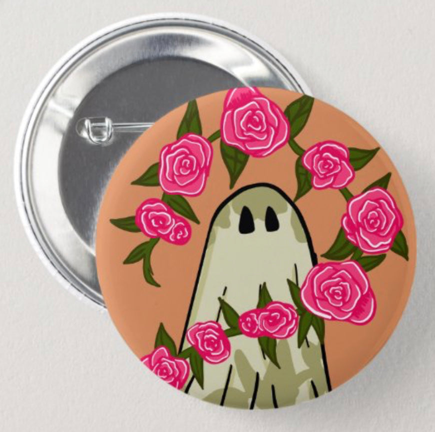 Ghostly Buddies Buttons