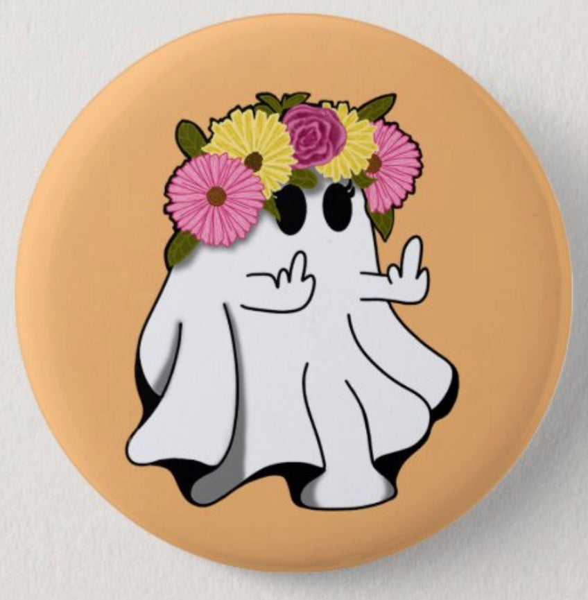 Ghostly Buddies Buttons