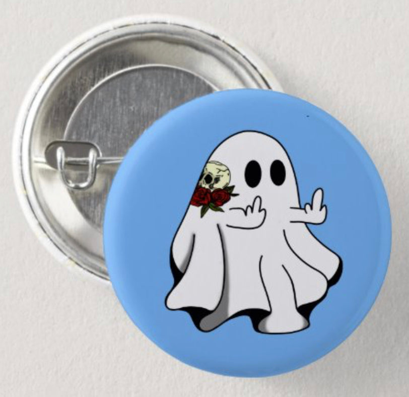 Ghostly Buddies Buttons