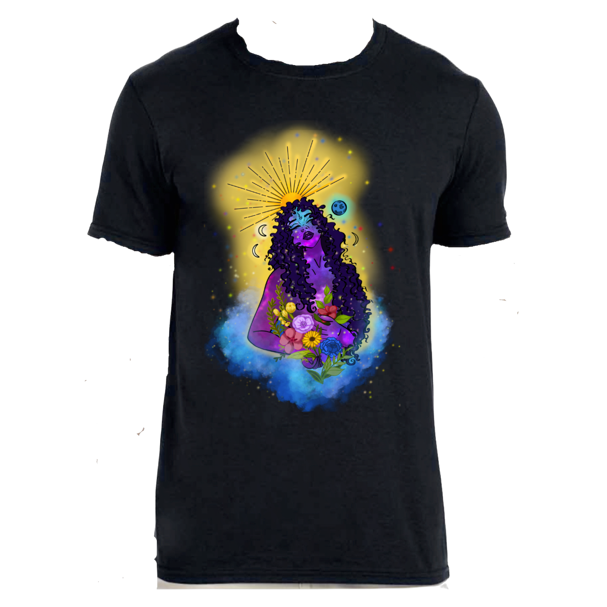 Cosmica black T-shirt product image 