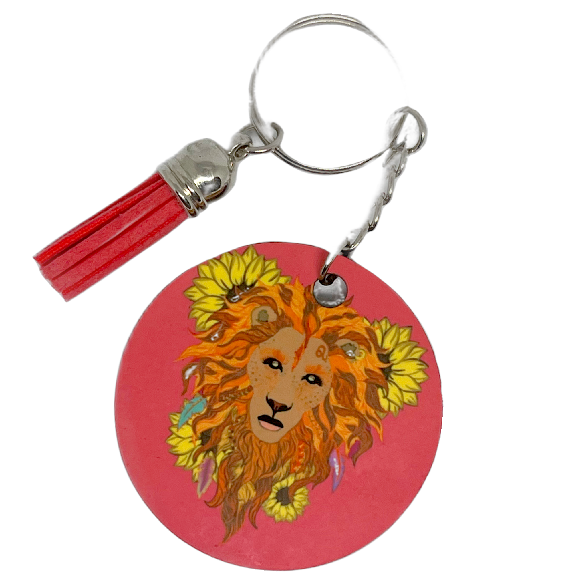 Leo Zodiac Keychain created DesignedbyAng